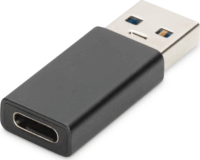 Digitus AK-300524-000-S USB-A apa - USB-C anya Adapter