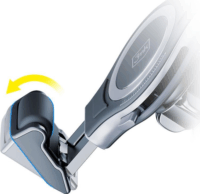 3mk Memo Hug 6,5" Mobiltelefon autós tartó - Fekete