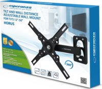 Esperanza ERW011 12"-50" LCD TV/Monitor fali tartó - Fekete