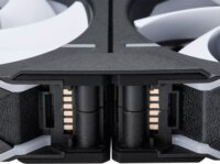 Phanteks D30 Regular 120mm PWM D-RGB Rendszerhűtő - Fekete (3db/csomag)