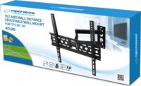 Esperanza ATLAS 26"-70" LCD TV/Monitor fali tartó - Fekete