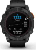 Garmin Fenix 7 Pro Solar (47mm) Okosóra (Szilikon szíj) - Palaszürke
