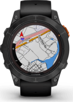 Garmin Fenix 7 Pro Solar (47mm) Okosóra (Szilikon szíj) - Palaszürke