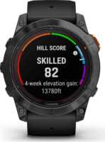 Garmin Fenix 7X Pro Solar (51mm) Okosóra (Szilikon szíj) - Palaszürke