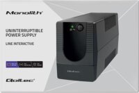 Qoltec Monolith 650VA / 360W Vonalinteraktív UPS