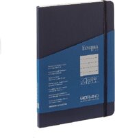 Fabriano Ecoqua Plus 80 lapos A5 vonalas notesz - Sötétkék