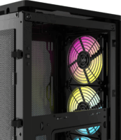 Corsair 2000D RGB Airflow Számítógépház - Fekete