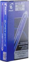 Pilot Super Grip G Nyomógombos golyóstoll készlet - 0.7mm / Kék (12 darabos)