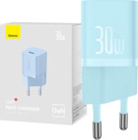 Baseus GaN5 USB-C Mini Hálózati töltő - Kék (30W)