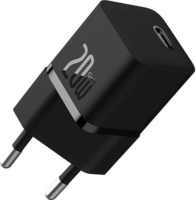 Baseus Mini GaN5 USB-C Hálózati töltő - Fekete (20W)