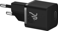 Baseus Mini GaN5 USB-C Hálózati töltő - Fekete (20W)