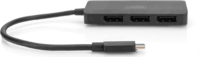 Digitus DS-45334 DisplayPort Splitter (1 PC - 3Kijelző)