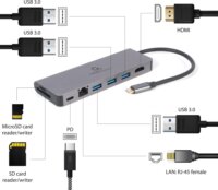 Gembird A-CM-COMBO5-05 USB Type-C 3.1 HUB (3 port)