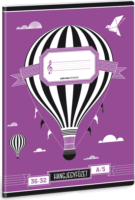 Ars Una Hőlégballon 32 lapos A5 hangjegy füzet
