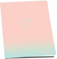 Pulse Pastel Colours 52 lapos A4 négyzetrácsos füzet - Többféle