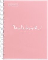 Miquelrius Emotions 120 lapos A5 vonalas spirálfüzet - Pink