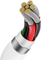 Baseus Superior Series USB-A apa - USB-C apa 2.0 Adat és töltőkábel - Fehér (1.5m)
