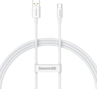 Baseus Superior Series USB-A apa - USB-C apa 2.0 Adat és töltőkábel - Fehér (1m)