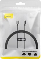 Baseus Superior Series USB-A apa - USB-C apa 2.0 Adat és töltőkábel - Fekete (1m)