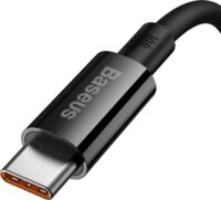 Baseus Superior Series USB-A apa - USB-C apa 2.0 Adat és töltőkábel - Fekete (1m)