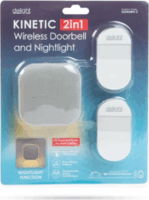 Delight 55346WH-2 Vezeték nélküli csengő és éjjelifény