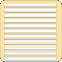 Herlitz GREENline Panda 50 lapos A4 2. osztályos vonalas füzet