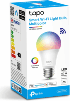 TP-Link Tapo L530E LED fényforrás 60W 806lm 6500K E27 - Állítható színű (2db)