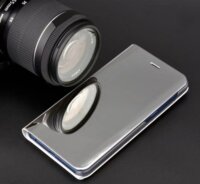 Haffner Samsung Galaxy S23 Flip Tok - Ezüst