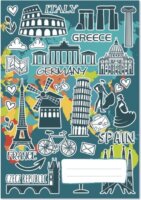 Pátria Design 40 lapos A5 szótár füzet - Többfajta