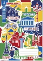 Pátria Design 40 lapos A5 szótár füzet - Többfajta