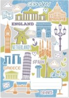 Pátria Design 40 lapos A5 szótár füzet - Többfajta