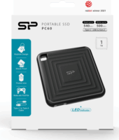 Silicon Power 1TB PC60 USB Type-C Külső SSD - Fekete