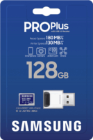 Samsung 128GB Pro Plus microSDXC UHS-I U3 Memóriakártya + Kártyaolvasó