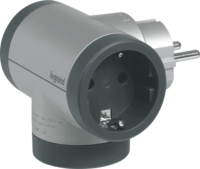 Legrand 694524 230V Elosztó 2 aljzatos - Szürke