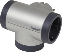 Legrand 694524 230V Elosztó 2 aljzatos - Szürke