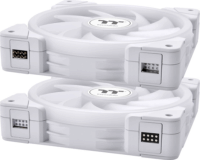 Thermaltake SWAFAN EX12 TT Premium Edition ARGB PWM Rendszerhűtő - Fehér (3db/csomag)