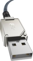 Baseus USB-A apa - Lightning apa 2.0 iPhone Töltő kábel - Fekete (1m)