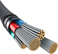 Baseus Explorer USB-A apa - Lightning apa 2.0 iPhone Töltő kábel - Fekete (1m)