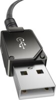 Baseus Explorer USB-A apa - Lightning apa 2.0 iPhone Töltő kábel - Fekete (1m)