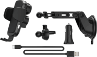 Hama 201678 Univerzális mobiltelefon autós tartó/töltő - Fekete