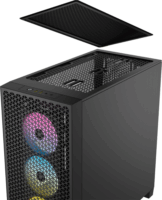 Corsair 3000D RGB Airflow Számítógépház - Fekete