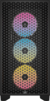 Corsair 3000D RGB Airflow Számítógépház - Fekete