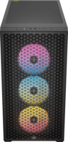 Corsair 3000D RGB Airflow Számítógépház - Fekete