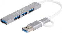 Delock 64214 USB Type-C/Type-A 3.2 HUB (4 port)