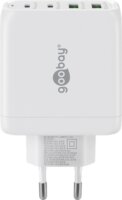 Goobay 2x USB-A / 2x USB-C Hálózati töltő - Fehér (65W)