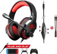 Spirit of Gamer PRO-H3 Gaming Headset - Piros