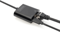 Digitus DN-3027 USB-C apa - USB-C/RJ45 anya Adapter