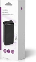 Nedis UPBKPD30000BK Power Bank 30000mAh - Fekete