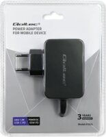Qoltec 51024 USB-C Hálózati töltő - Fekete (65W)