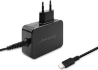 Qoltec 51024 USB-C Hálózati töltő - Fekete (65W)
